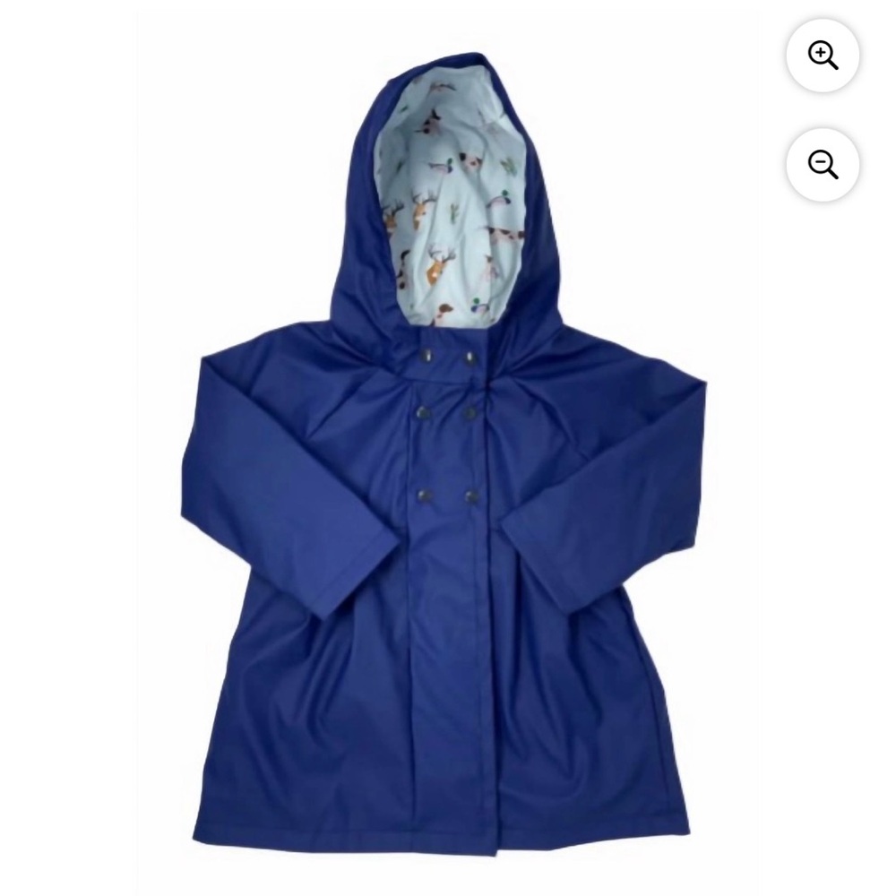 Lullaby Set Navy Raincoat